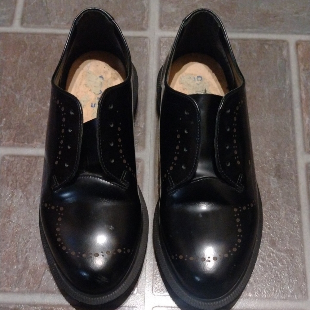 Dr.Martens Charlotte Loafers Size 38 Missing The Insoles And Lace